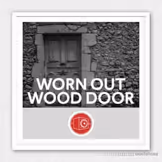 Big Room Sound Worn Out Wood Door [WAV]
