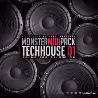 Delectable Records Tech House Monster MIDI Pack 01 [WAV, MiDi]