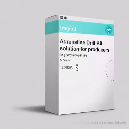 Gotcha Presents ADRENALINE Drill Drumkit [WAV, MiDi]