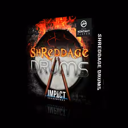 Impact Soundworks Shreddage Drums [KONTAKT]