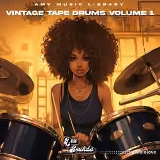 LEX Sounds Vintage Tape Drums Vol. 1 by AMV Music Library [WAV]