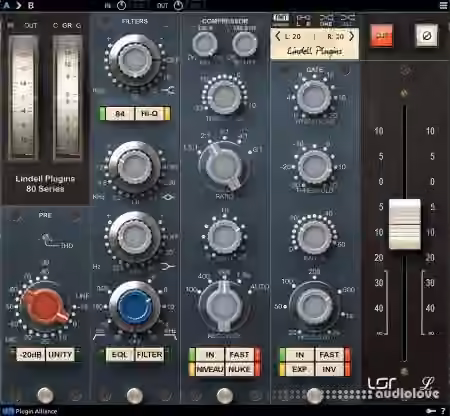Lindell Audio 80 Series v1.0.3 [WiN, MacOSX]