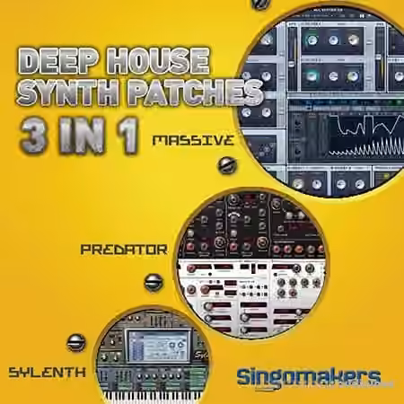 Singomakers Deep House Synth Patches 3 in 1 [MULTiFORMAT, Synth Presets]