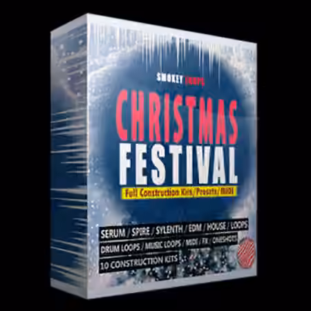 Smokey Loops Christmas Festival [WAV, MiDi, Synth Presets]