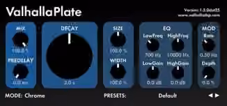 Valhalla DSP Valhalla Plate v1.6.3.3 [WiN]