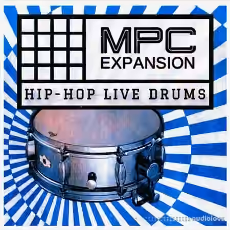 VVRAPED AKAI MPC Expansion Pack HIP-HOP Live Drums [MPC]