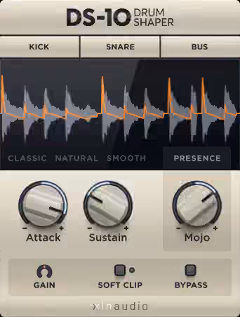 XLN Audio DS-10 Drum Shaper v1.3.5 [MacOSX]